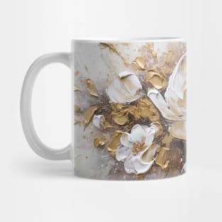 3D flowers - creamy and textured painting 2 Mug